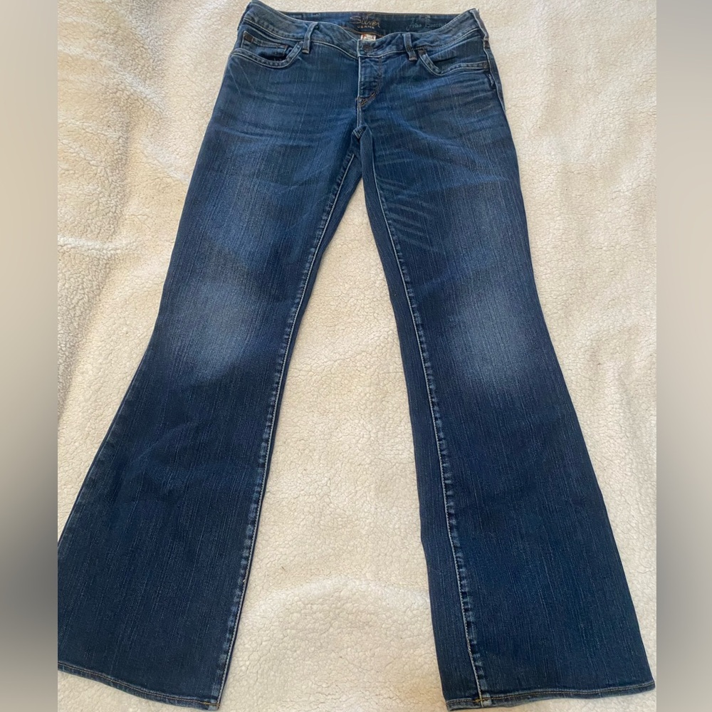 Silver jeans